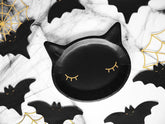 Black Cat Plates 6pk